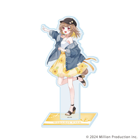 『Million Production』アクリルスタンド14/音ノ瀬らこ 夏デートver.(描き起こしイラスト)